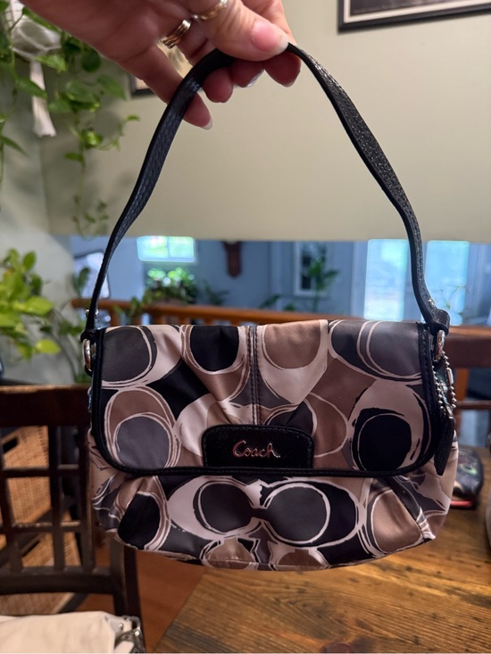 Coach Handbags - COACH MINI SCARF SHOULDER BAG